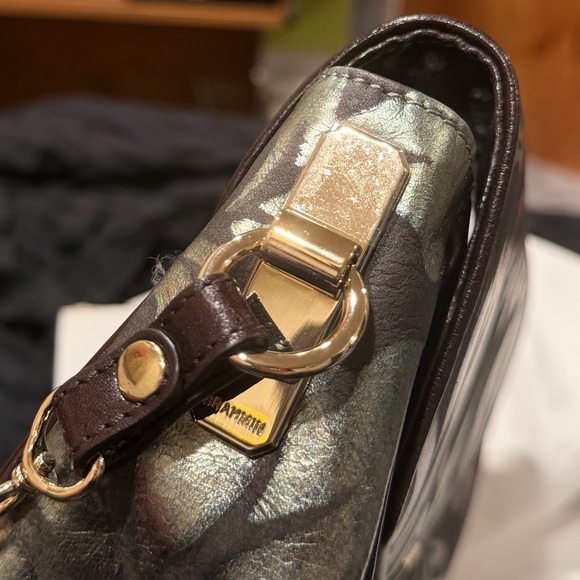 Brahmin Lizzie - Bronze Grazioso Genuine Leather Crossbody Bag - Picture 7 of 11